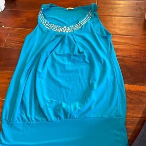 Tunic length dress tank